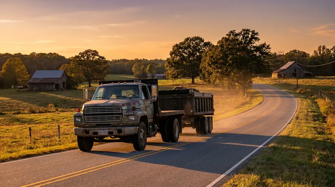 East Metro Trucking flatbed and dump trailer