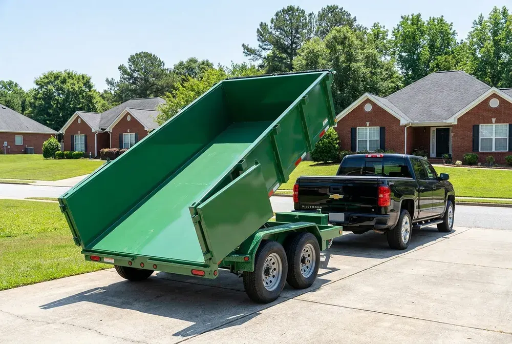 Dump Trailer Rental by East Metro Trucking in Covington, GA